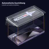 3x Blickschutz 9H Panzerglas für Samsung Galaxy S24 Ultra PRIVACY ANTI-SPY Staubfreie Installation echtes Tempered Glass Panzerhartglas Schutzglas Displayschutz Schutzfolie