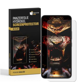 4x Hydrogel-Glass für Samsung Galaxy A57 5G Full-Screen HD klar Schutzglas Panzerfolie Displayschutz Schutzfolie Screen-Protector