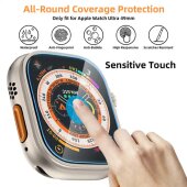 4x 9H Panzerglas für Apple Watch Ultra 3 49 mm HD klar Displayschutz Schutzglas Screen-Protector