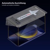2x 9H Panzerglas für Samsung Galaxy A36 5G HD KLAR Full-Screen Protector Auto Dust Elimination Tempered Glass Displayschutz