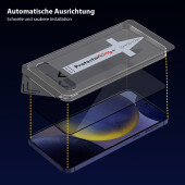 5x 9H Panzerglas für Samsung Galaxy A37 5G HD KLAR Full-Screen Protector Auto Dust Elimination Tempered Glass Displayschutz