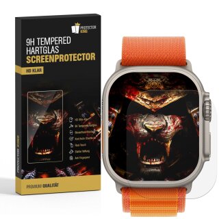 1x 9H Panzerglas für Apple Watch Ultra 3 49mm HD klar Tempered Glass Displayschutz Schutzglas Schutzfolie Screen-Protector