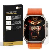 4x 9H Panzerglas für Apple Watch Ultra 3 49mm HD...