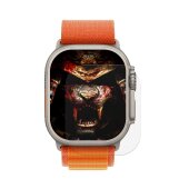 2x Panzerfolie für Apple Watch Ultra 3 49mm Anti-Shock HD klar Displayschutz Schutzglas Schutzfolie Screen-Protector