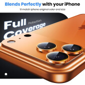1x Kameraschutzglas für iPhone 17 Pro HD klar Orange...
