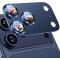 3x Kameraschutzglas für iPhone 17 Pro Blau Aluminium Tempered Glas Linse Kamerafolie
