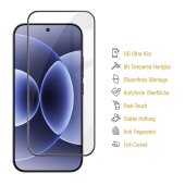 2x 9H Panzerglas für Xiaomi 17 Pro Full Screen HD KLAR echtes Tempered Glas Panzerfolie Displayschutz Schutzglas Hartglas Schutzfolie Screen-Protector