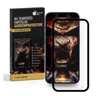 5x 9H Panzerglas für Apple iPhone 17 Pro Max Full-Screen HD klar Montagehilfe Tempered Glass Displayschutz Schutzglas Schutzfolie Screen-Protector