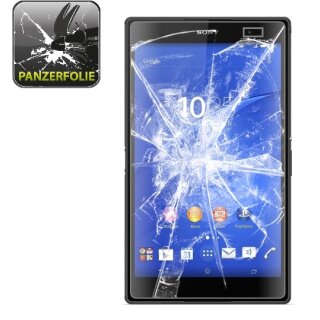 1x Panzerfolie für Sony Xperia Z3 Compact Tablet ANTI-SCHOCK Displayschutz KLAR