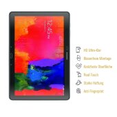 4x Panzerfolie für Samsung Galaxy Tab 4 10.1 ANTI-SCHOCK Displayschutzfolie KLAR