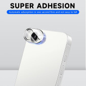 3x 9H Kameraglas für iPhone 17e HD klar Camera Lens Kameraschutz echtes Tempered Glass Panzerglas Screen-Protector