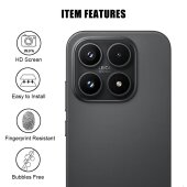 5x 9H Kameraglas für Xiaomi 17 HD klar Tempered Glas Kamerahartglas Kameraschutzglas Panzerglas Screen-Protector