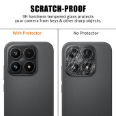 6x 9H Kameraglas für Xiaomi 17 HD klar Tempered Glas Kamerahartglas Kameraschutzglas Panzerglas Screen-Protector