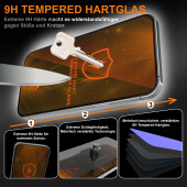 2x 9H Panzerglas für Google Pixel 10 Pro HD klar Ultra Wide Fit Real Tempered Hartglas Schutzglas Displayschutz Screen-Protector