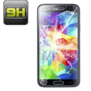 3x 9H Hartglasfolie für Samsung Galaxy S5 Panzerfolie Glas Displayglas HD KLAR Panzerglas Schutzfolie