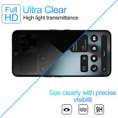 5x Blickschutz 9H Panzerglas für Nothing Phone 3a Pro Full-Screen Protector Anti-Spy Privacy 6,77 Zoll Tempered Hartglas Schutzglas Displayschutz