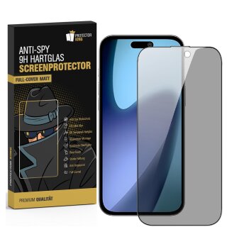 2x Blickschutz 9H Panzerglas für iPhone Air Full-Screen Protector Anti-Spy Anti-Reflex matt entspiegelt Schutzglas Displayschutz