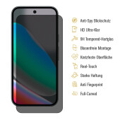 5x Blickschutz 9H Panzerglas für Google Pixel 11 Full-Screen Anti-Spy Privacy Sichtschutz Tempered Glass Schutzglas Schutzfolie Screen-Protector