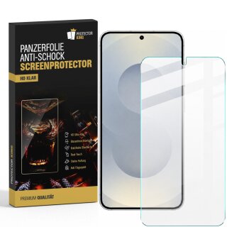 4x Panzerfolie für Samsung Galaxy S26 Anti-Shock HD klar Displayschutz Schutzfolie Screen-Protector, Anti-Kratz, Anti-Schmutz