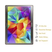 3x Displayfolie für Samsung Galaxy Tab S 10.5 HD Displayschutzfolie ULTRA KLAR