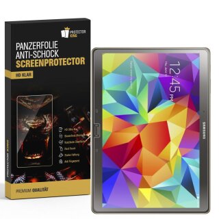 1x Panzerfolie für Samsung Galaxy Tab S 10.5 ANTI-SCHOCK Displayschutzfolie KLAR