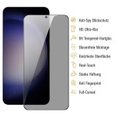 2x Blickschutz 9H Panzerglas für Google Pixel 11 Pro XL Anti-Spy Privacy Sichtschutz Displayschutz Tempered Glass Screen-Protector