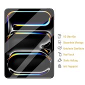 3x Panzerfolie für iPad 2026 Anti-Shock HD klar Displayschutz Schutzfolie Screen-Protector, Anti-Kratz, Anti-Schmutz