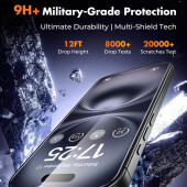 4x 9H Panzerglas für iPhone 18 Pro Full Screen Protector HD klar Tempered Hartglas Displayschutz Schutzglas Schutzfolie