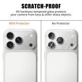 4x Kameraschutz für iPhone 18 Pro HD klar 9H Panzerglas Hartglas Linse Kamerafolie Kamera Protector