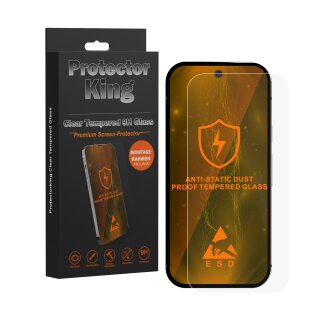 1x ProtectorKing 9H Panzerglas für Google Pixel 10 HD klar Ultra-Wide-Fit Real Tempered Hartglas Easy-On-Applikator Displayschutz Screen Protector
