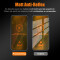 1x Protectorking 9H Panzerglas für iPhone 18 Pro Ultra-Wide-Fit Gaming matt Auto Dust Elimination Hartglas Displayschutz Screen-Protector