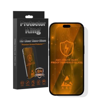 2x ProtectorKing 9H Panzerglas für iPhone 18 Pro HD klar Tempered Nano-Glass Displayschutz Schutzglas Screen-Protector