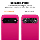 3x 9H Kameraglas für Google Pixel 11 Pro XL HD klar Camera Lens Kameraschutzglas echtes Panzerglas Screen-Protector