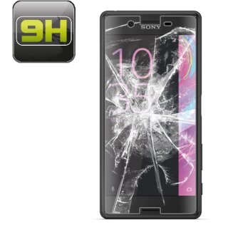 4x 9H Panzerschutzglas für Sony Xperia X Performance Glasfolie Displayschutz KLAR
