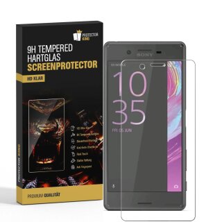 2x 9H Hartglas für Sony Xperia XA Panzerfolie Displayschutz Schutzfolie KLAR Panzerglas Schutzglas