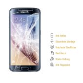 3x Panzerfolie für Samsung Galaxy S6 ANTI-SCHOCK Displayschutzfolie MATT