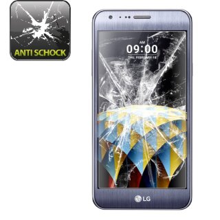 4x Panzerfolie für LG X Cam ANTI-SCHOCK Displayschutzfolie Displayfolie KLAR
