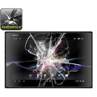 6x Panzerfolie für Sony Xperia Z Tablet ANTI-SCHOCK Displayschutzfolie HD KLAR