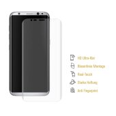 4x Displayschutzfolie für Samsung Galaxy S8 FULL COVER Displayfolie HD KLAR
