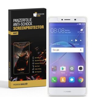 3x Panzerfolie für Huawei Mate 9 Lte ANTI-SCHOCK Displayschutzfolie MATT