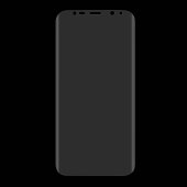 4x Displayschutzfolie für Samsung Galaxy S8 FULL COVER Displayfolie MATT
