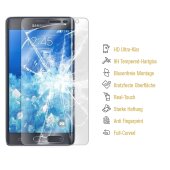 1x 9H Hartglas für Samsung Galaxy Note Edge FULL COVER Display Panzerfolie KLAR Panzerglas Schutzfolie