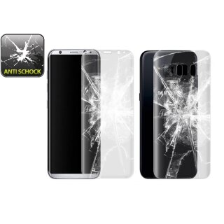 6x Panzerfolie für Samsung Galaxy S8 Plus FULL COVER Displayschutzfolie KLAR FB