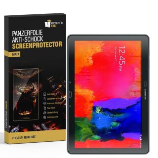 3x Panzerfolie für Samsung Galaxy Note Pro 12.2 ANTI-SCHOCK Displayschutz MATT