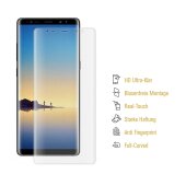 3x Displayfolie für Samsung Galaxy Note 8 FULL COVER Displaychutzfolie HD KLAR