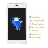 4x 9H Hartglasfolie für iPhone 8 Panzerfolie Displayschutzfolie HD ULTRA KLAR Panzerglas Schutzfolie