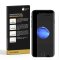 4x 9H Nano-Glass für iPhone 8 Plus FULL COVER 3D KLAR Anti-Shock Anti-Bruch Anti-Stoß Anti-Schmutz Panzernanoglas Displayschutz Schutzfolie Panzerfolie Panzerglas Screen-Protector