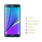 3x Panzerfolie für Samsung Galaxy Note 5 ANTI-SCHOCK Displayschutzfolie MATT
