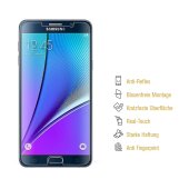4x Panzerfolie für Samsung Galaxy Note 5 ANTI-SCHOCK Displayschutzfolie MATT