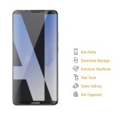 2x Panzerfolie für Huawei Mate 10 ANTI-SCHOCK Displayfolie Schutzfolie MATT